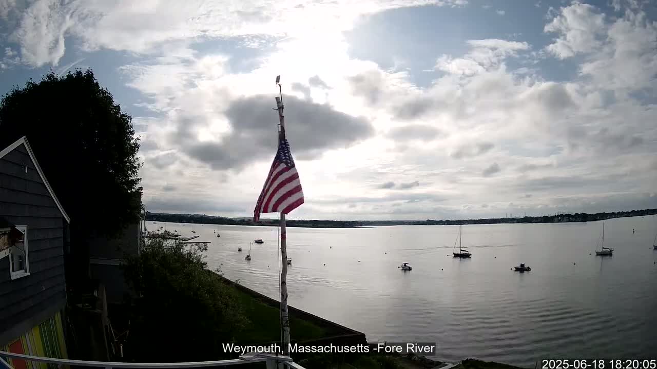Fore River Live Cam- Weymouth, Massachusetts, USA