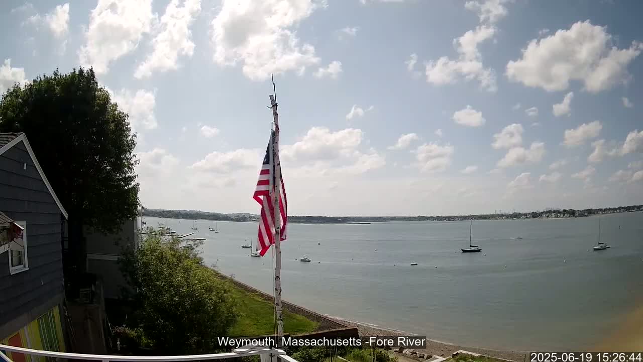 Fore River Live Cam- Weymouth, Massachusetts, USA