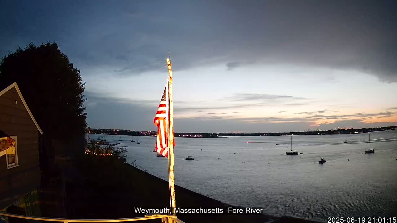 Fore River Live Cam- Weymouth, Massachusetts, USA