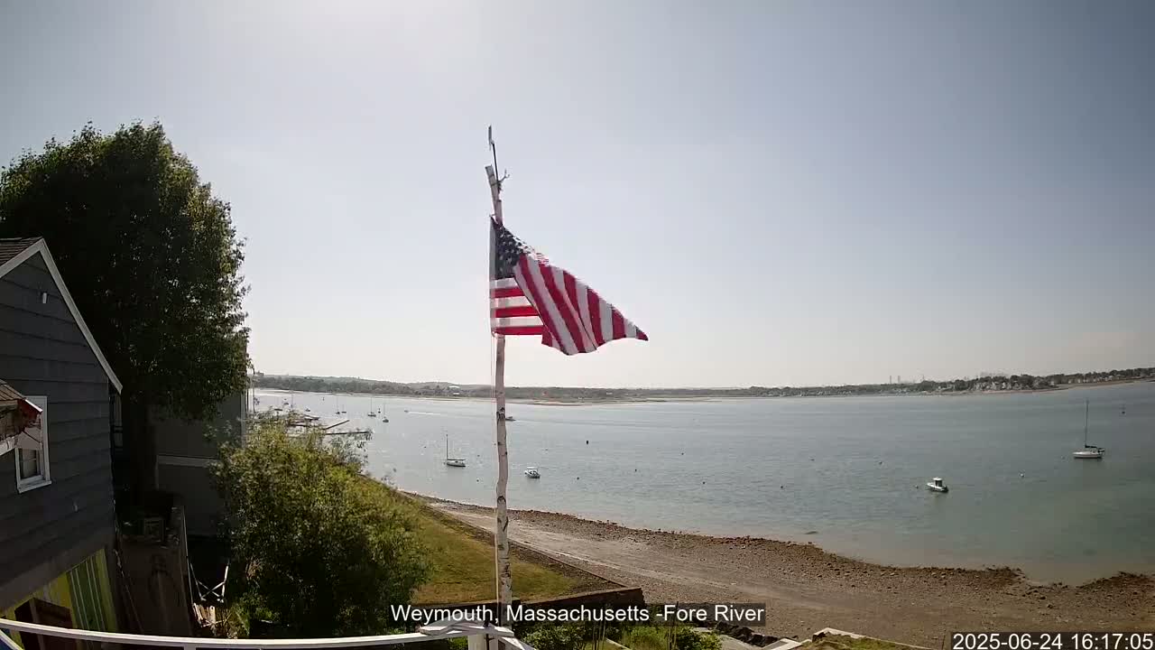 Fore River Live Cam- Weymouth, Massachusetts, USA