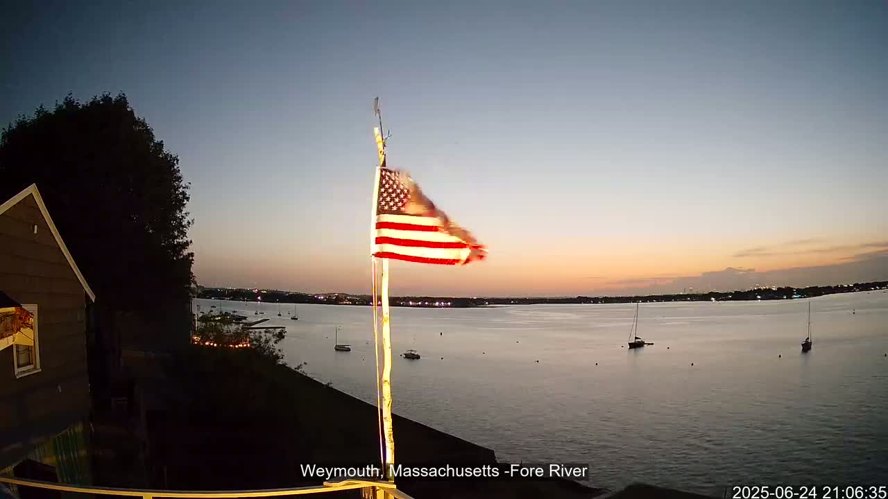 Fore River Live Cam- Weymouth, Massachusetts, USA
