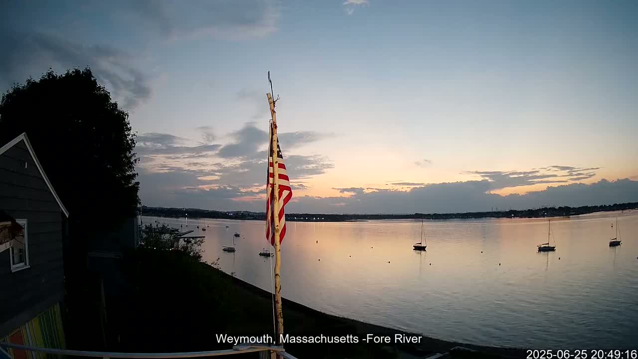 Fore River Live Cam- Weymouth, Massachusetts, USA