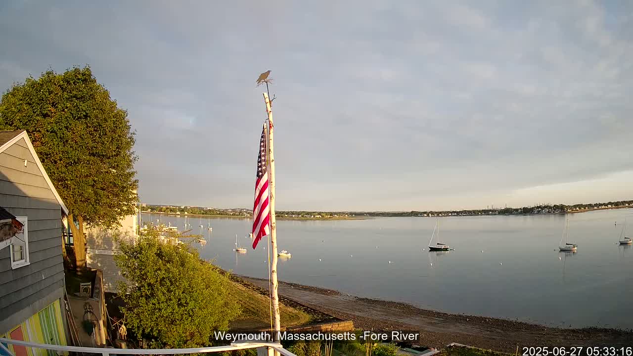 Fore River Live Cam- Weymouth, Massachusetts, USA