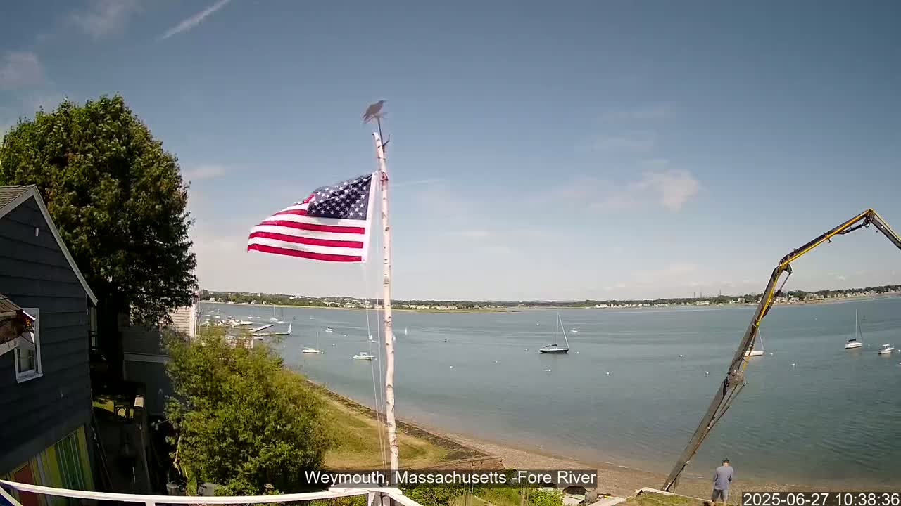 Fore River Live Cam- Weymouth, Massachusetts, USA