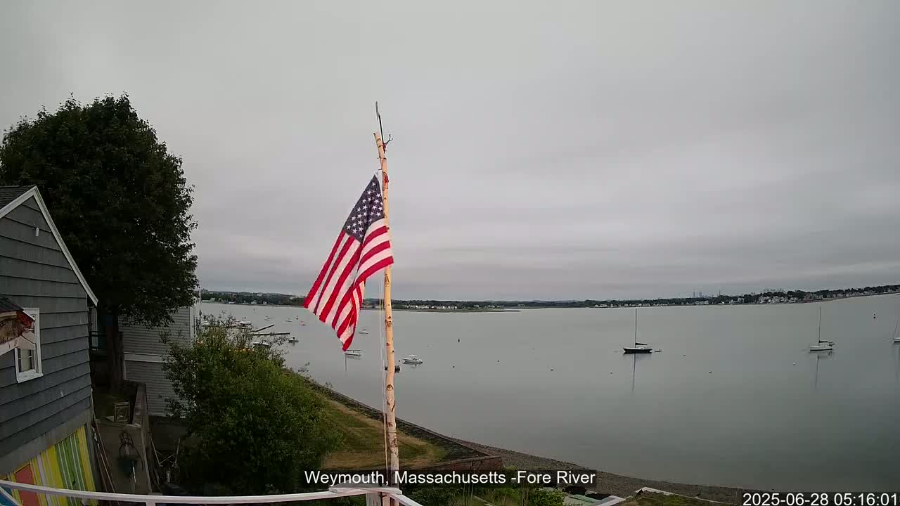 Fore River Live Cam- Weymouth, Massachusetts, USA