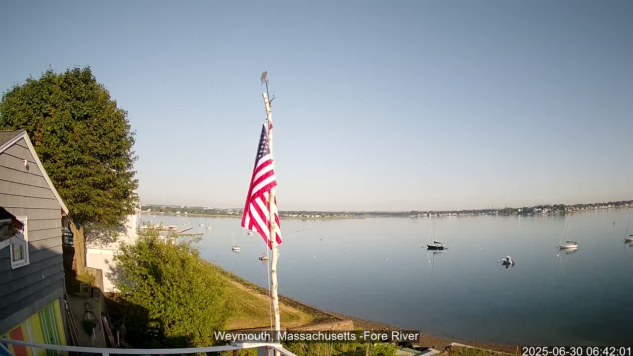 Fore River Live Cam- Weymouth, Massachusetts, USA