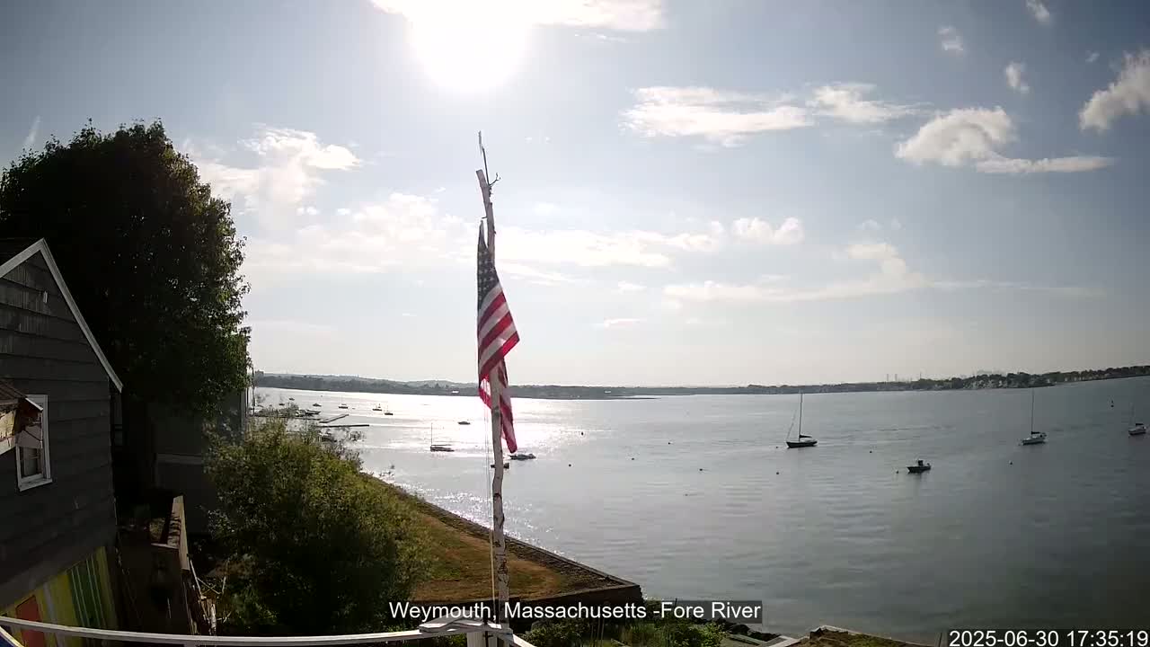 Fore River Live Cam- Weymouth, Massachusetts, USA