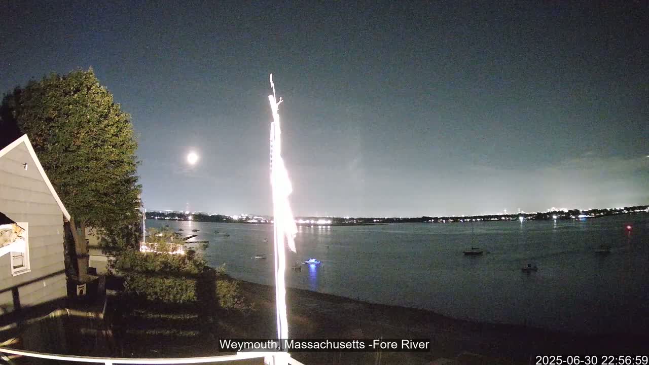 Fore River Live Cam- Weymouth, Massachusetts, USA