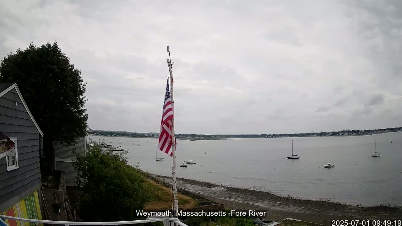 Fore River Live Cam- Weymouth, Massachusetts, USA