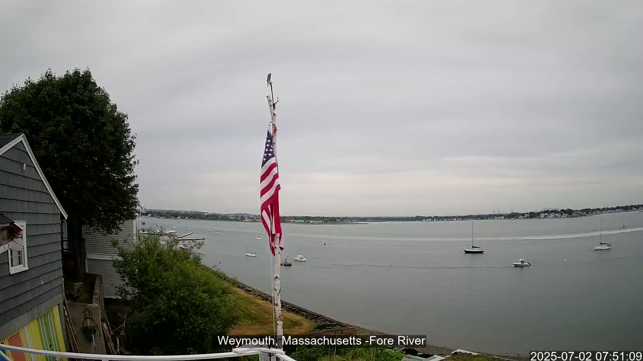 Fore River Live Cam- Weymouth, Massachusetts, USA