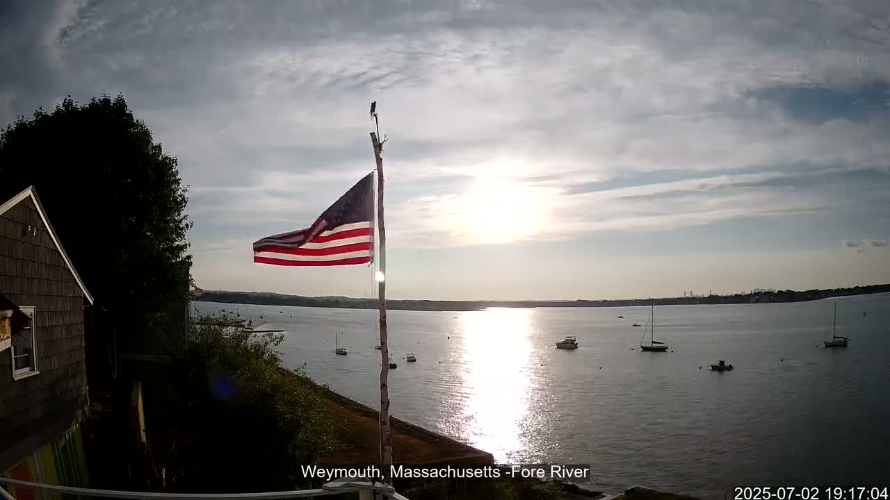 Fore River Live Cam- Weymouth, Massachusetts, USA