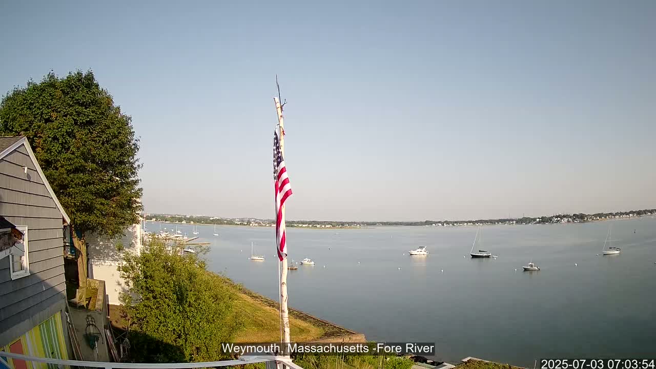 Fore River Live Cam- Weymouth, Massachusetts, USA