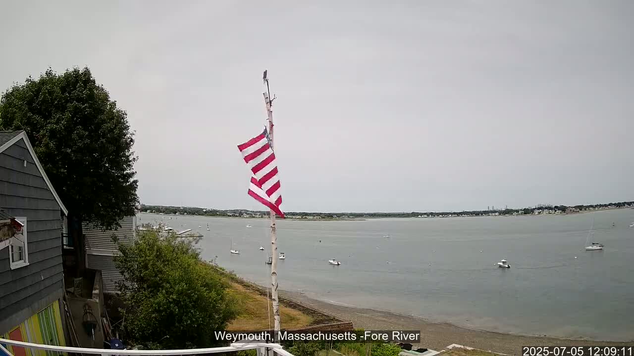 Fore River Live Cam- Weymouth, Massachusetts, USA