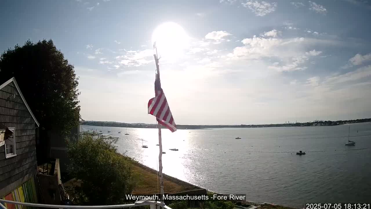 Fore River Live Cam- Weymouth, Massachusetts, USA