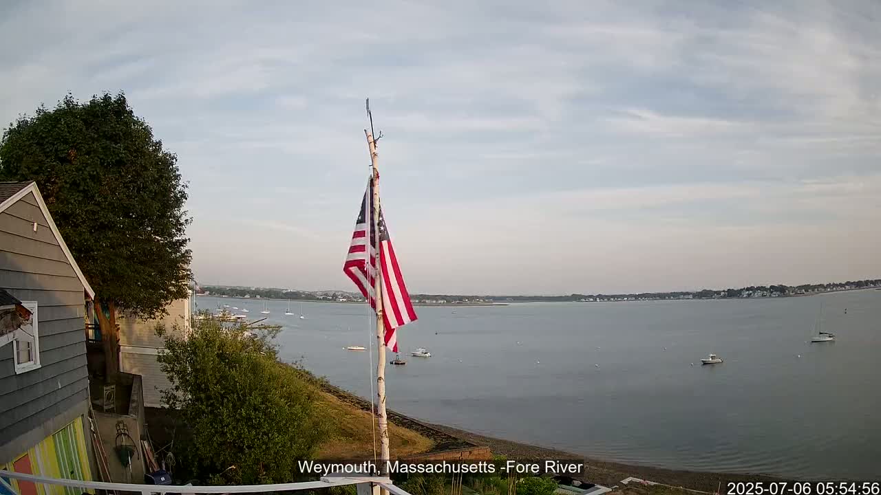 Fore River Live Cam- Weymouth, Massachusetts, USA