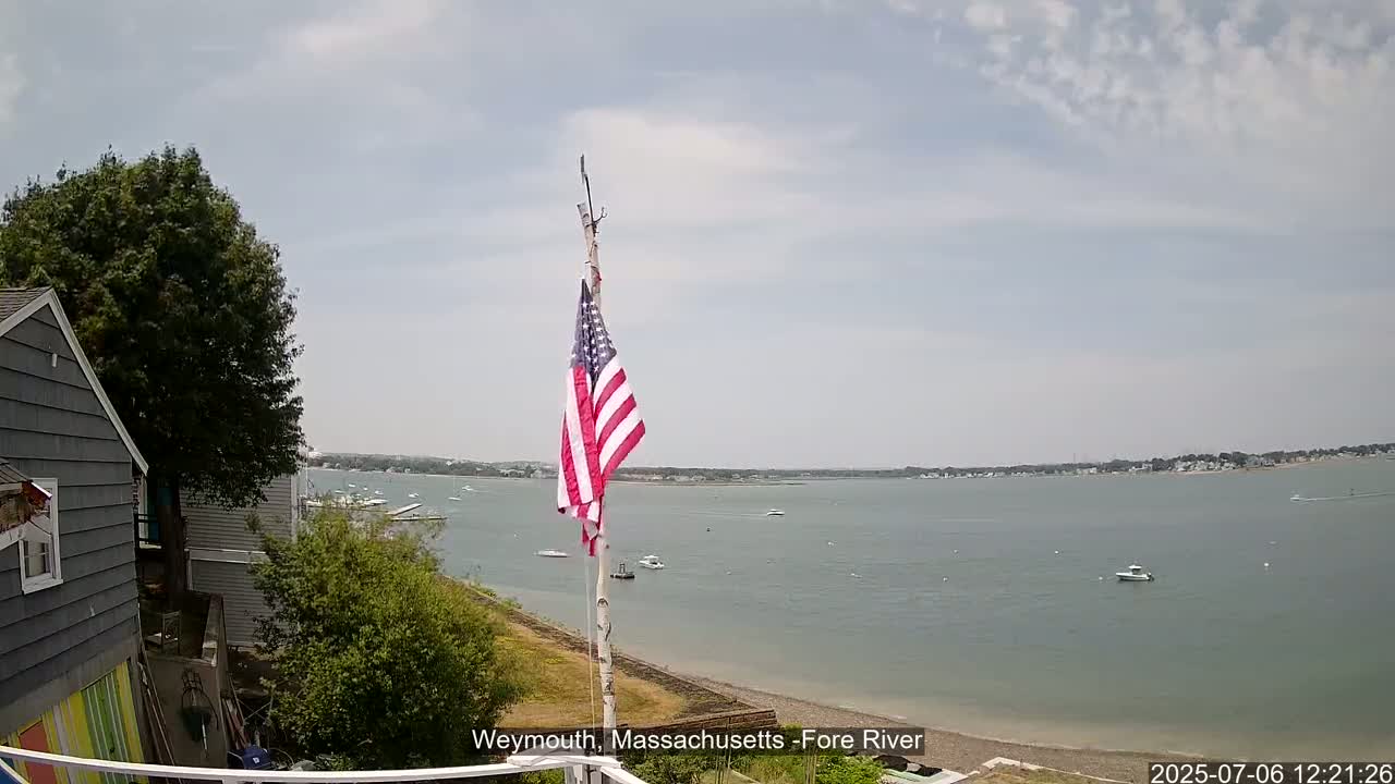 Fore River Live Cam- Weymouth, Massachusetts, USA