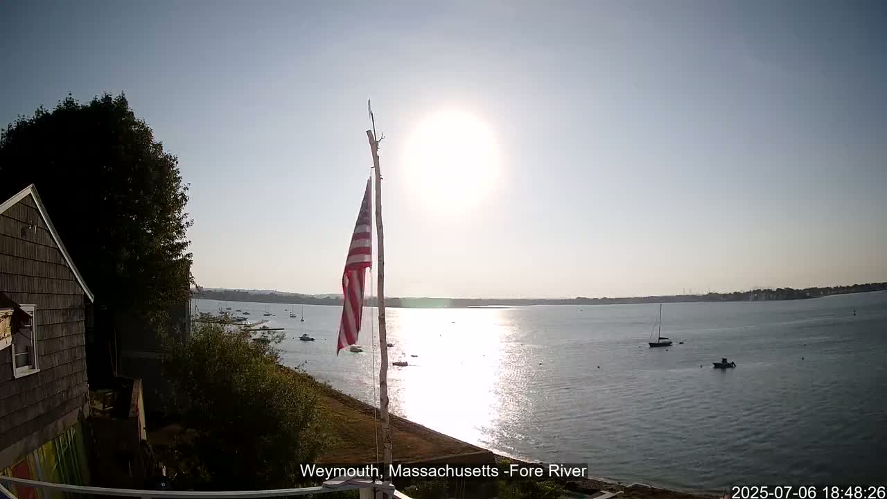 Fore River Live Cam- Weymouth, Massachusetts, USA