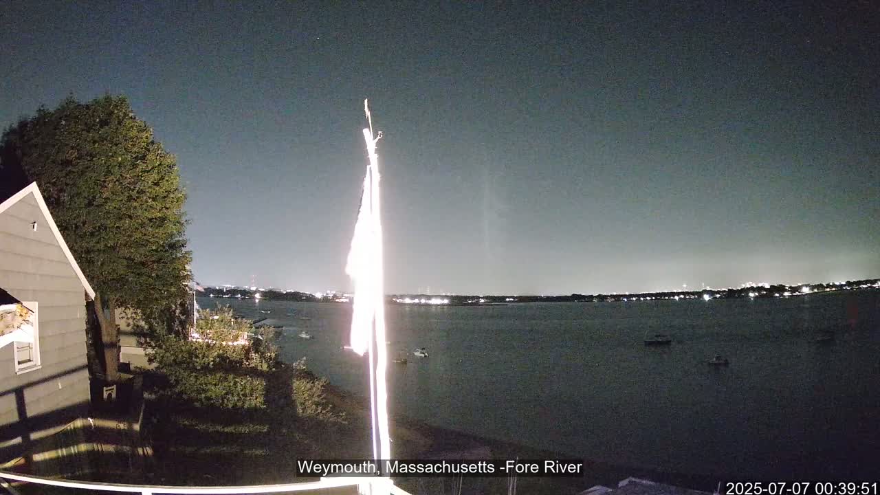 Fore River Live Cam- Weymouth, Massachusetts, USA