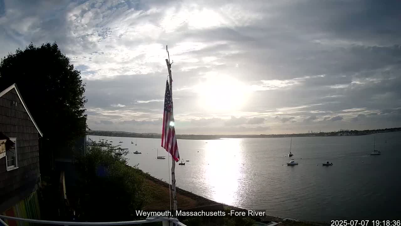 Fore River Live Cam- Weymouth, Massachusetts, USA