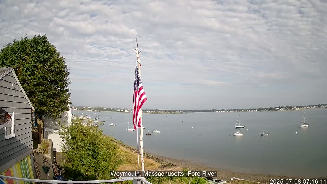 Fore River Live Cam- Weymouth, Massachusetts, USA