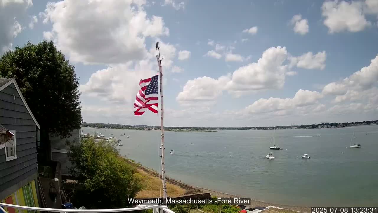 Fore River Live Cam- Weymouth, Massachusetts, USA