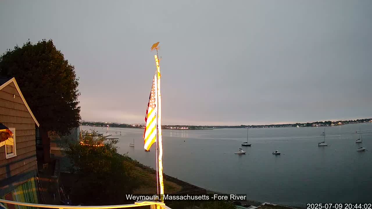 Fore River Live Cam- Weymouth, Massachusetts, USA