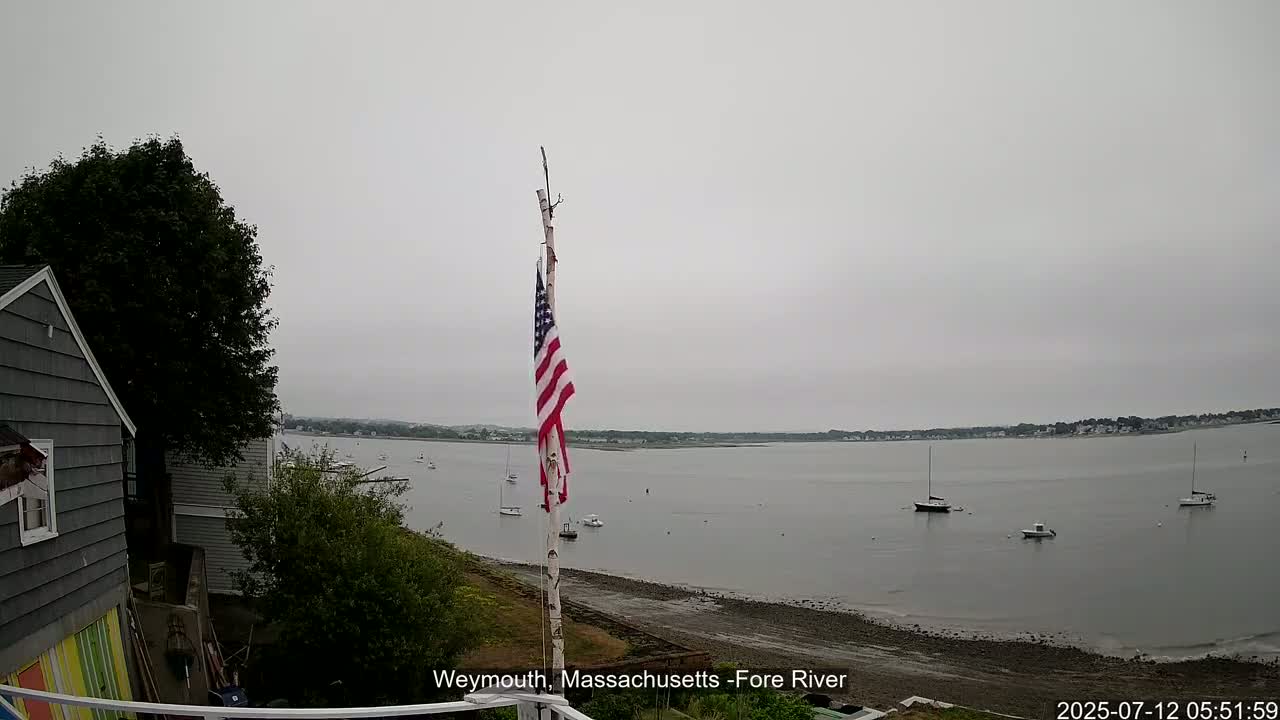 Fore River Live Cam- Weymouth, Massachusetts, USA