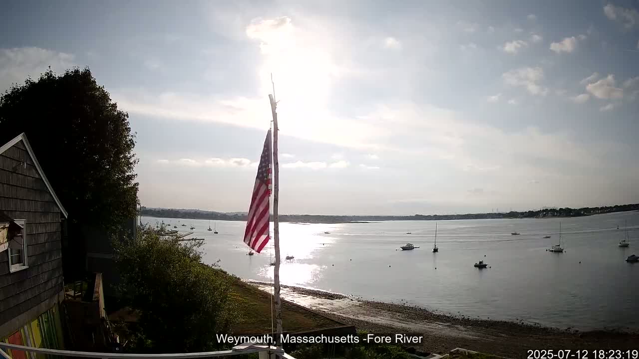 Fore River Live Cam- Weymouth, Massachusetts, USA