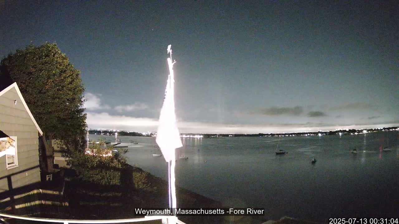 Fore River Live Cam- Weymouth, Massachusetts, USA