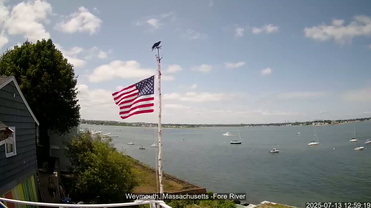 Fore River Live Cam- Weymouth, Massachusetts, USA