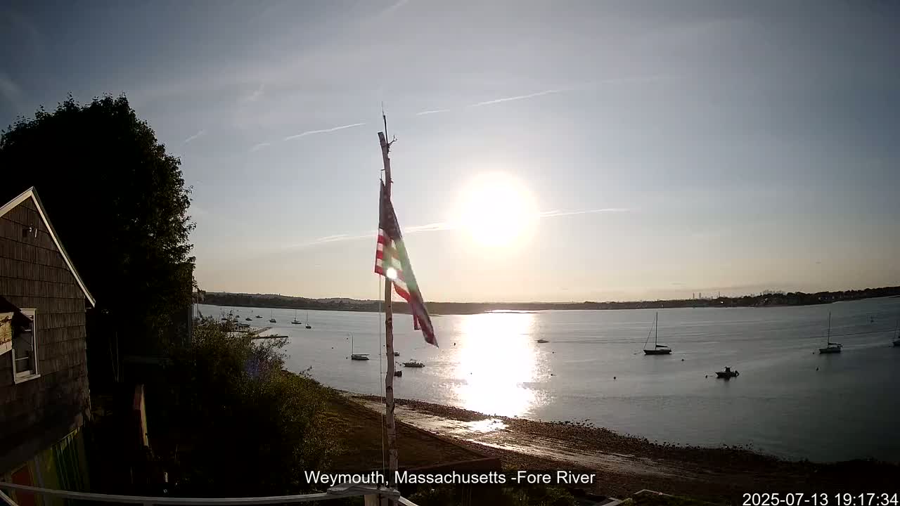 Fore River Live Cam- Weymouth, Massachusetts, USA