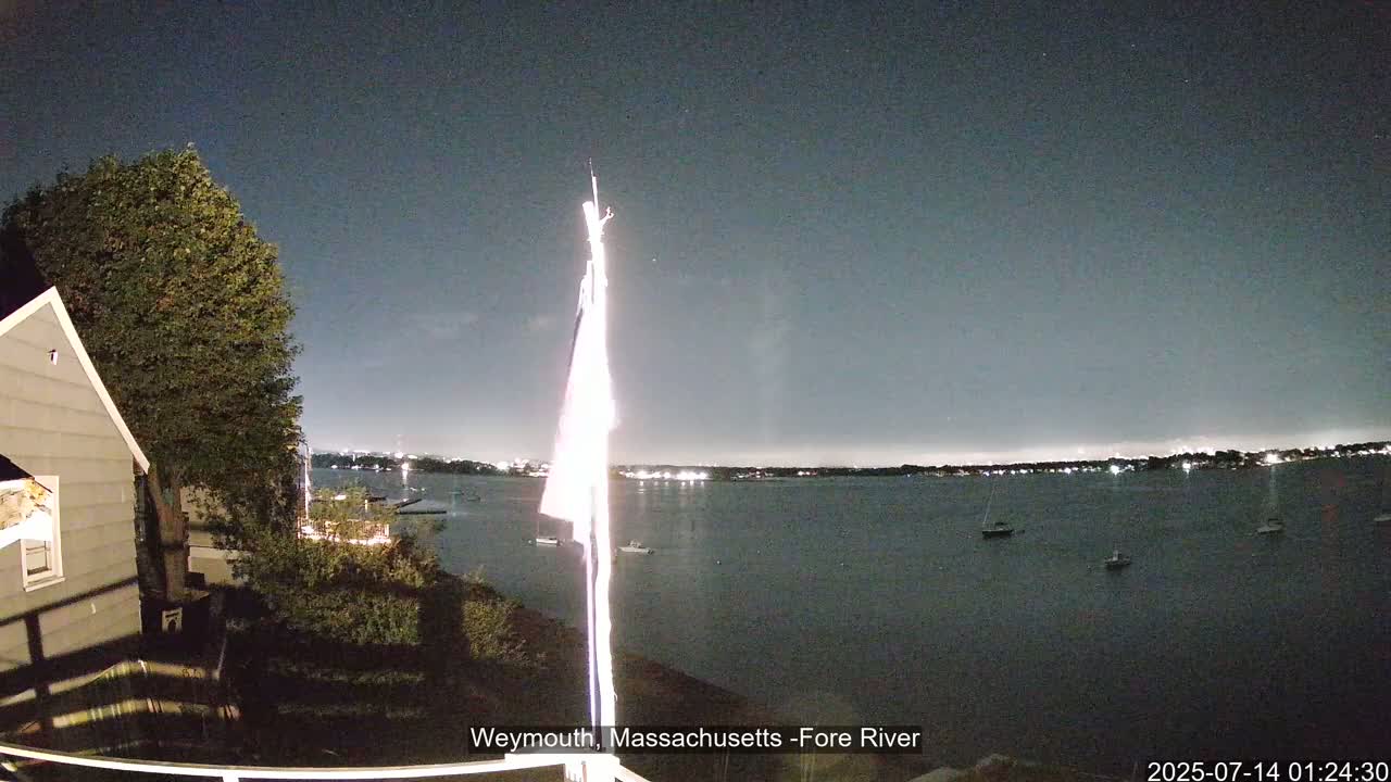 Fore River Live Cam- Weymouth, Massachusetts, USA
