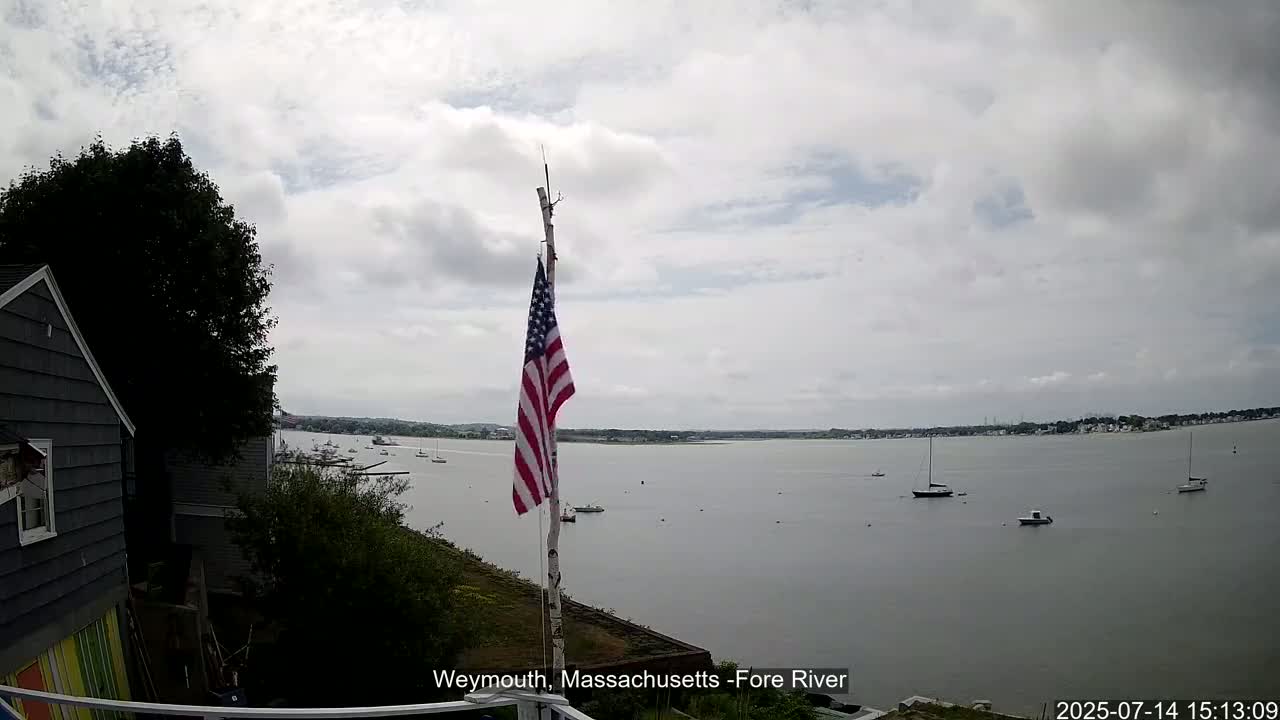 Fore River Live Cam- Weymouth, Massachusetts, USA
