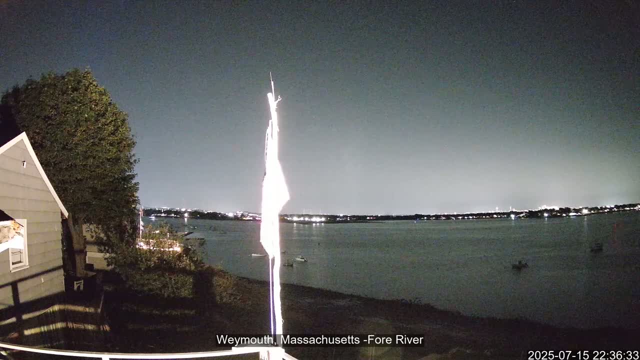 Fore River Live Cam- Weymouth, Massachusetts, USA