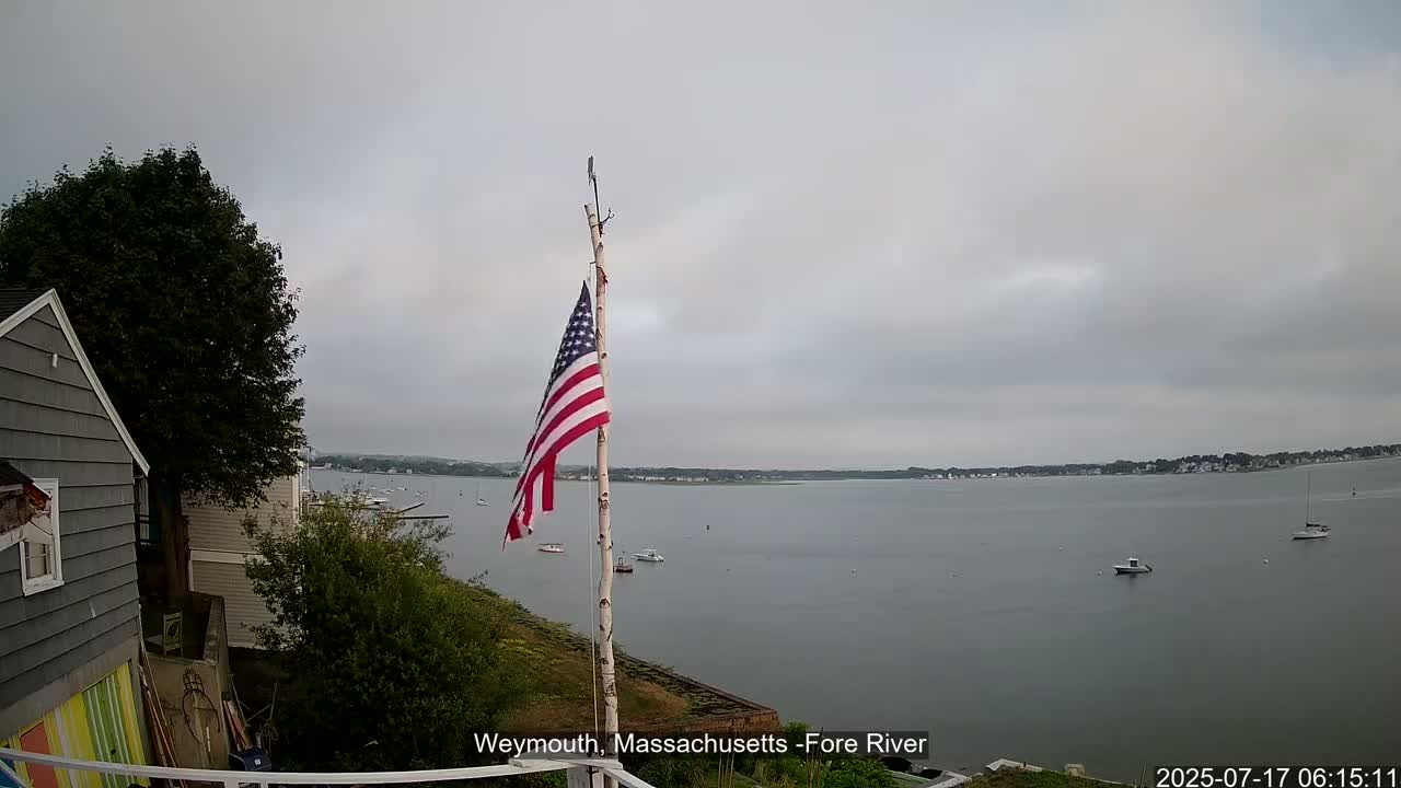 Fore River Live Cam- Weymouth, Massachusetts, USA