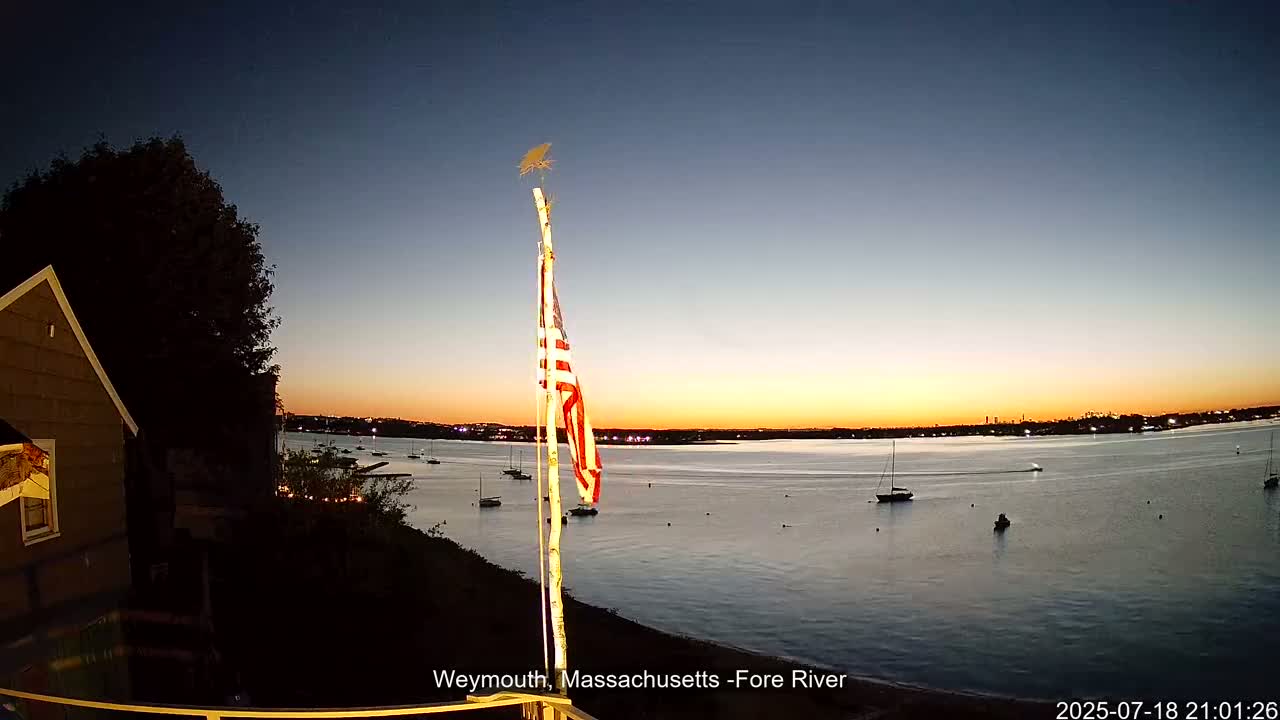 Fore River Live Cam- Weymouth, Massachusetts, USA