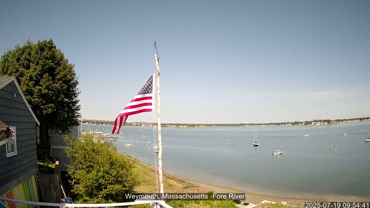 Fore River Live Cam- Weymouth, Massachusetts, USA