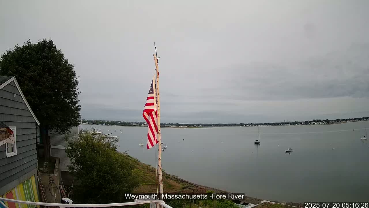 Fore River Live Cam- Weymouth, Massachusetts, USA