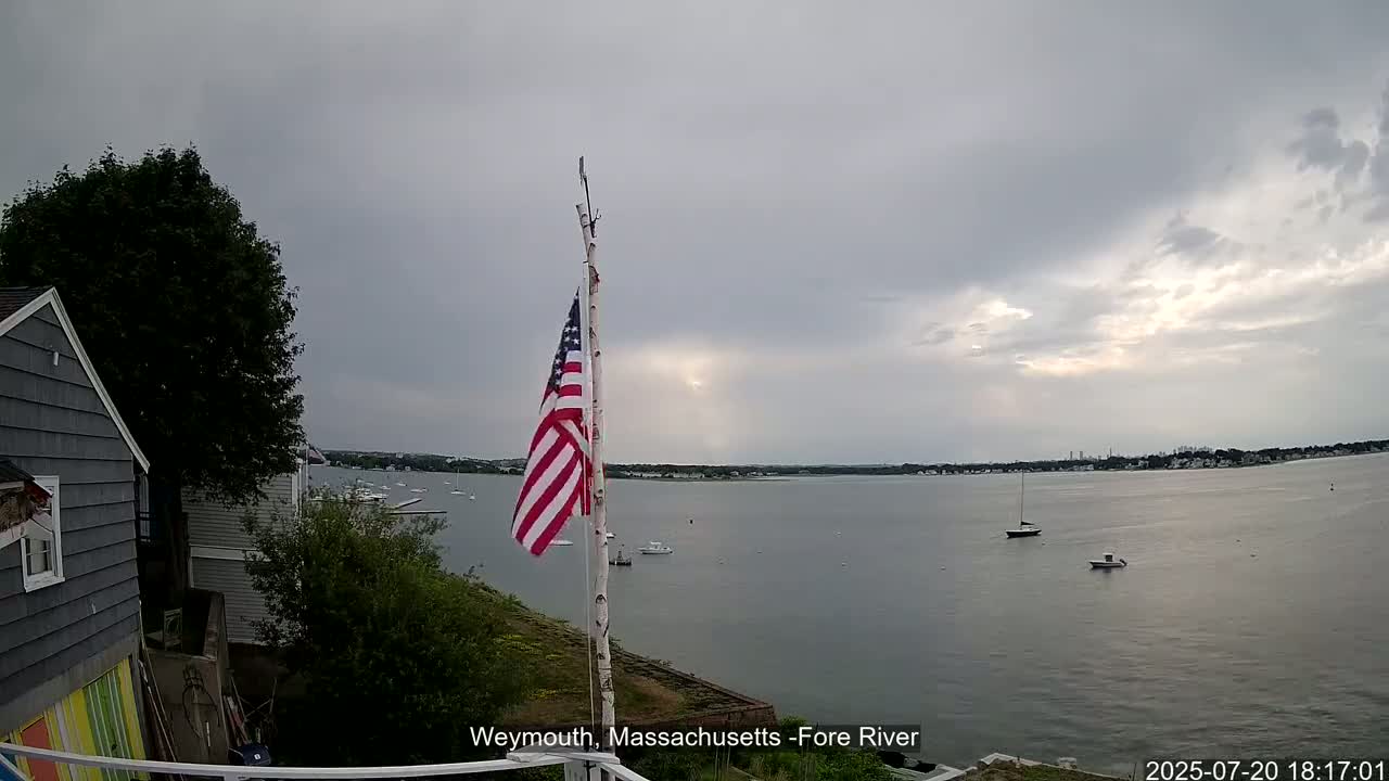 Fore River Live Cam- Weymouth, Massachusetts, USA