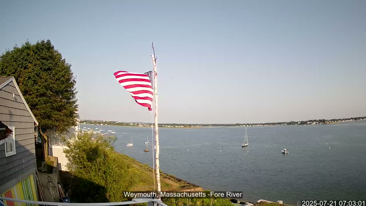 Fore River Live Cam- Weymouth, Massachusetts, USA