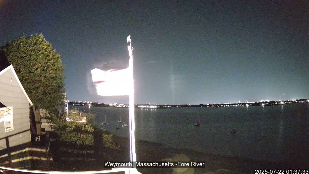 Fore River Live Cam- Weymouth, Massachusetts, USA