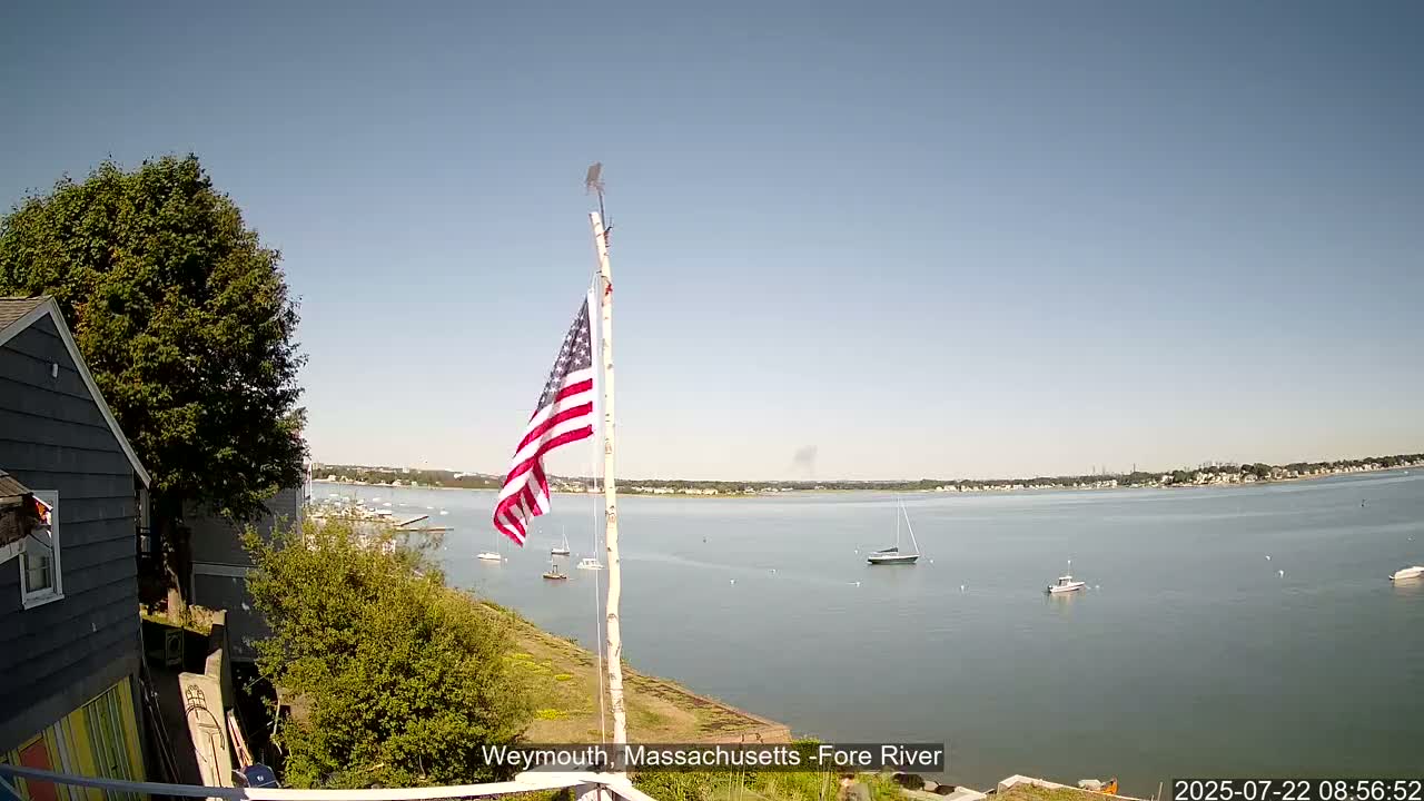 Fore River Live Cam- Weymouth, Massachusetts, USA