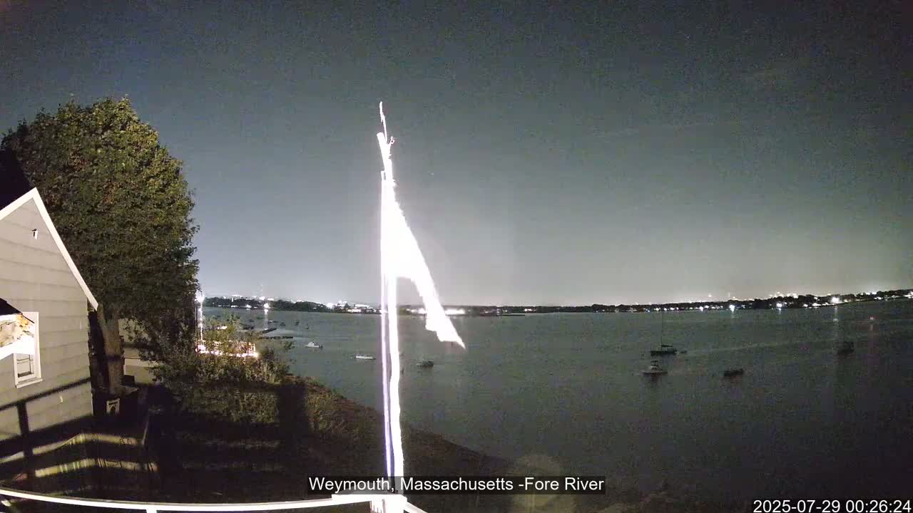 Fore River Live Cam- Weymouth, Massachusetts, USA