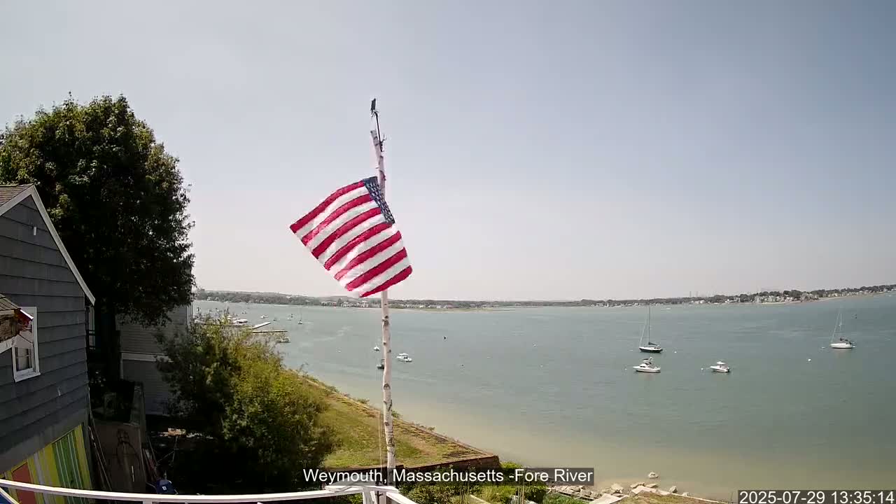 Fore River Live Cam- Weymouth, Massachusetts, USA