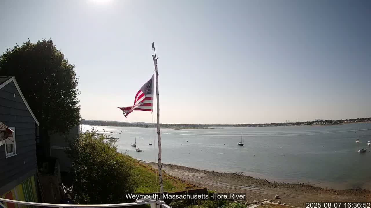 Fore River Live Cam- Weymouth, Massachusetts, USA