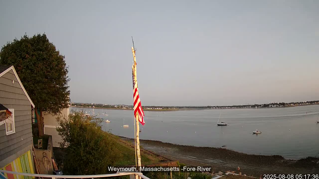 Fore River Live Cam- Weymouth, Massachusetts, USA