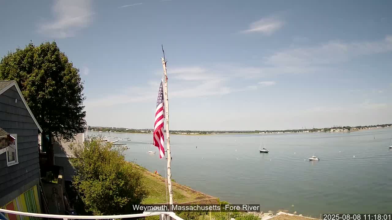 Fore River Live Cam- Weymouth, Massachusetts, USA