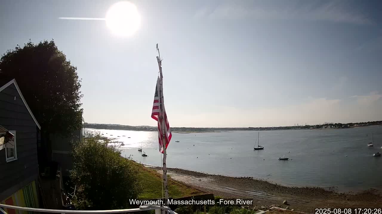 Fore River Live Cam- Weymouth, Massachusetts, USA