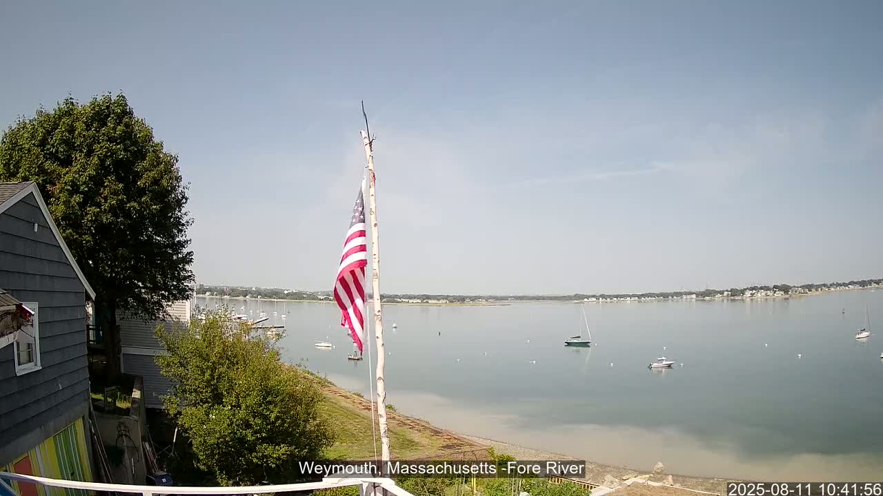 Fore River Live Cam- Weymouth, Massachusetts, USA