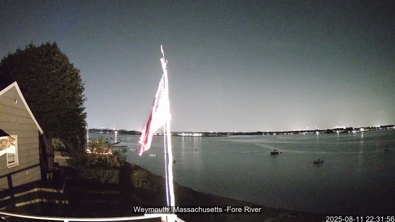 Fore River Live Cam- Weymouth, Massachusetts, USA